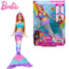 Mermaid Barbie Doll with Water-Activated Twinkle Light-Up Tail