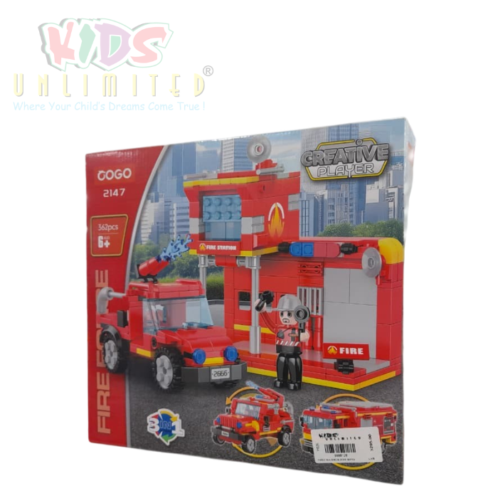 BUILDING BLOCKS 362PCS 1